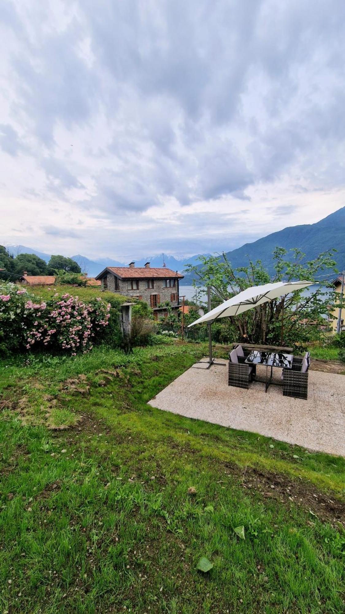 Villetta Con Giardino Privato Cremia ภายนอก รูปภาพ